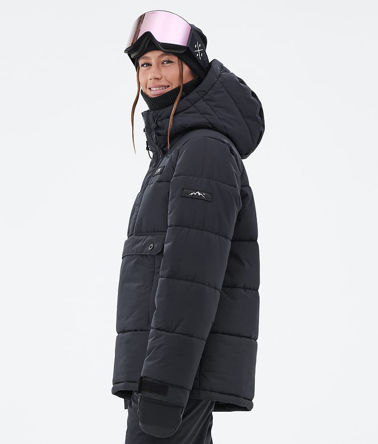 Dope Puffer W Skijakke Dame Black, Billede 5 af 8