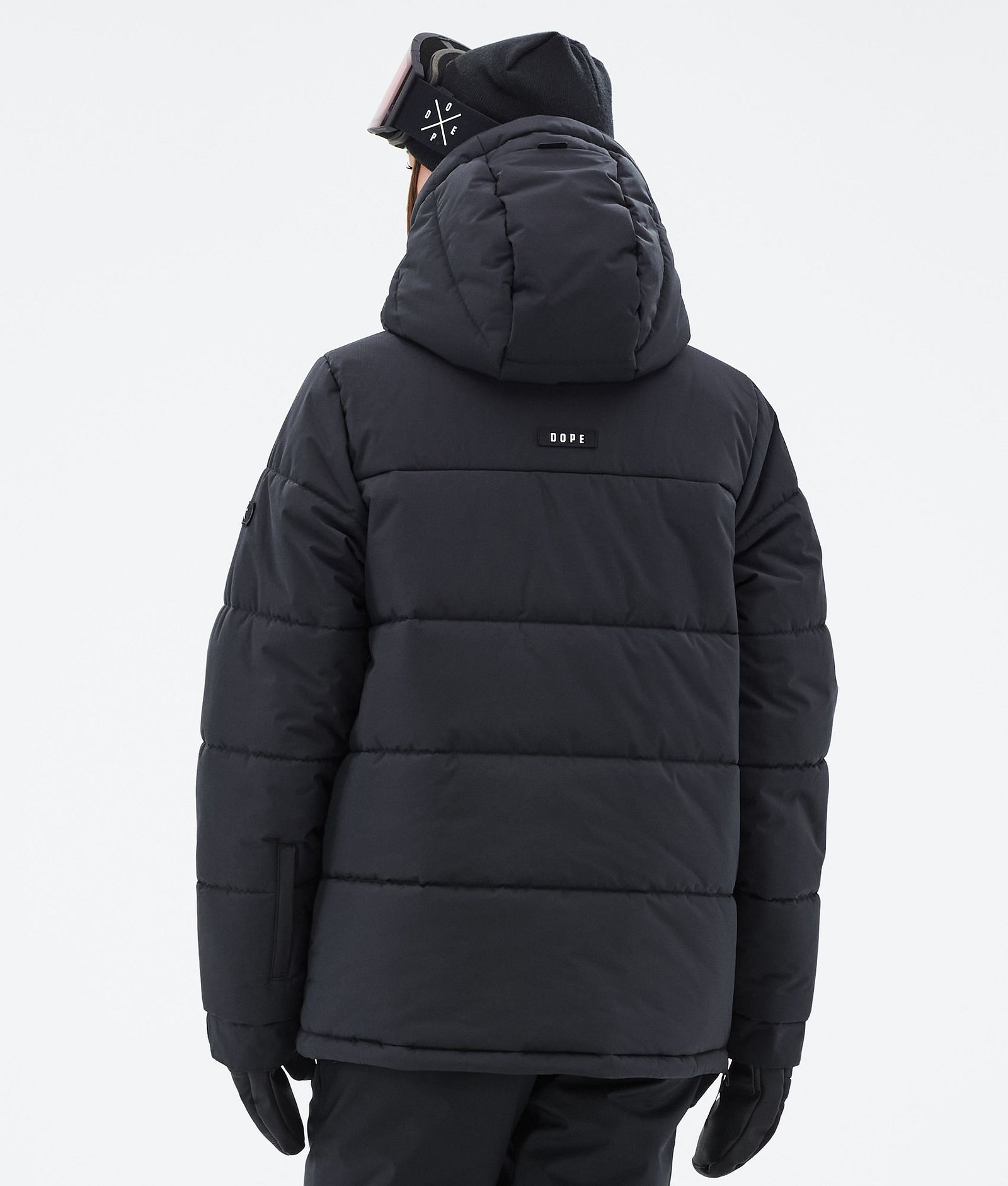 Dope Puffer W Lyžařská Bunda Dámské Black, Obrázek 6 z 8