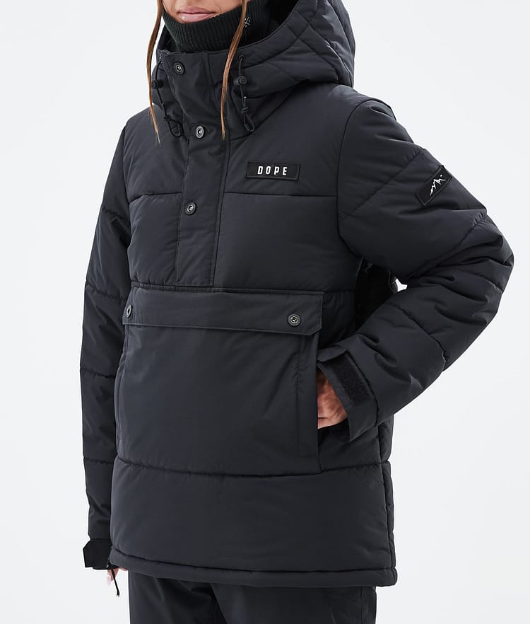 Dope Puffer W Kurtka Narciarska Kobiety Black, Zdjęcie 7 z 8