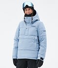 Dope Puffer W Veste Snowboard Femme Light Blue, Image 1 sur 8