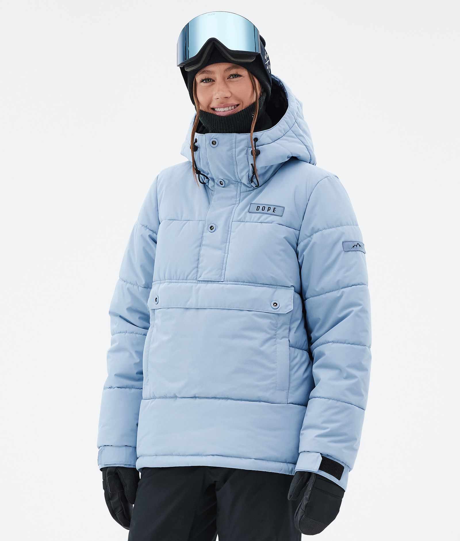 Dope Puffer W Ski jas Dames Light Blue, Afbeelding 1 van 8