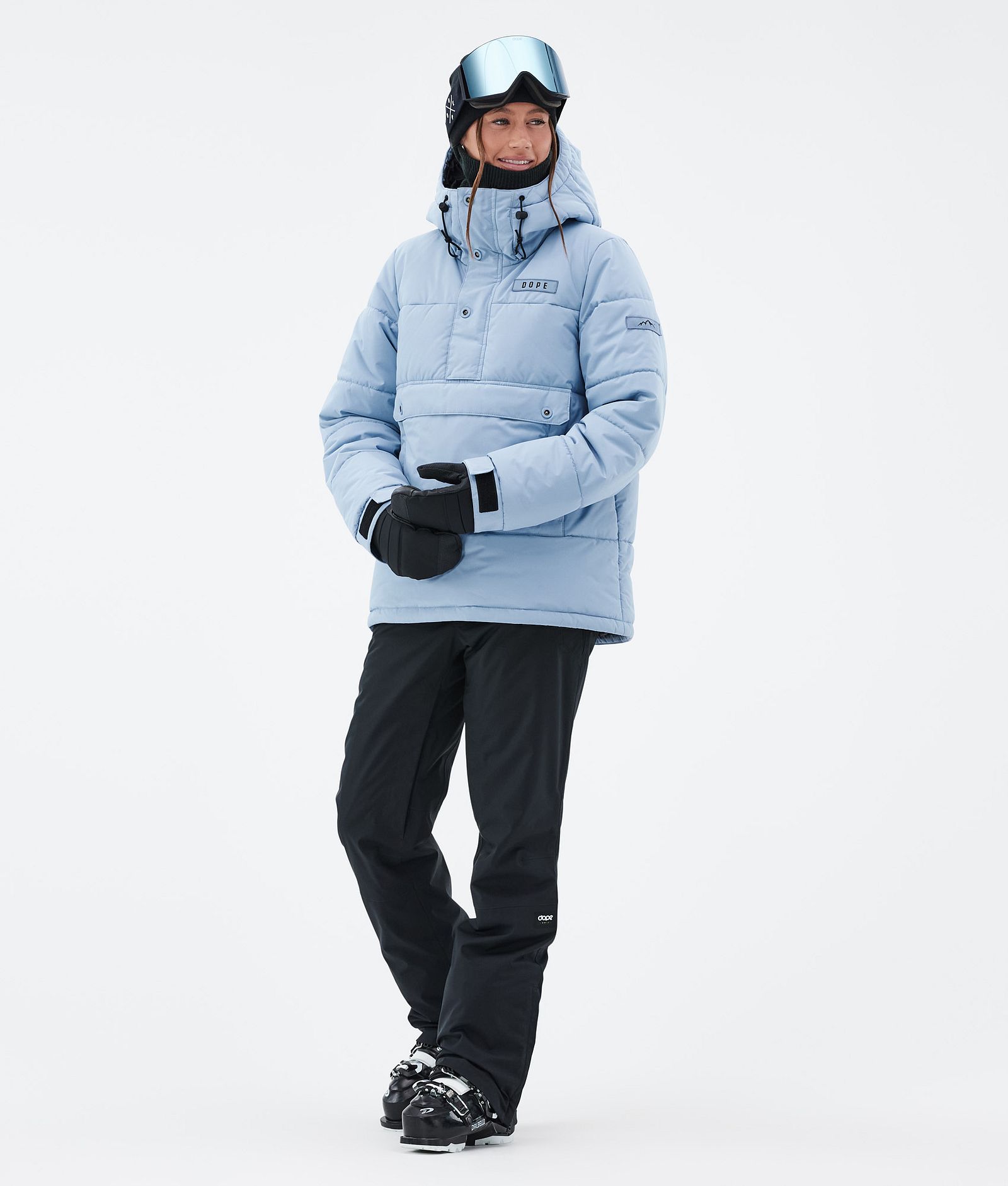 Dope Puffer W Ski jas Dames Light Blue, Afbeelding 2 van 8