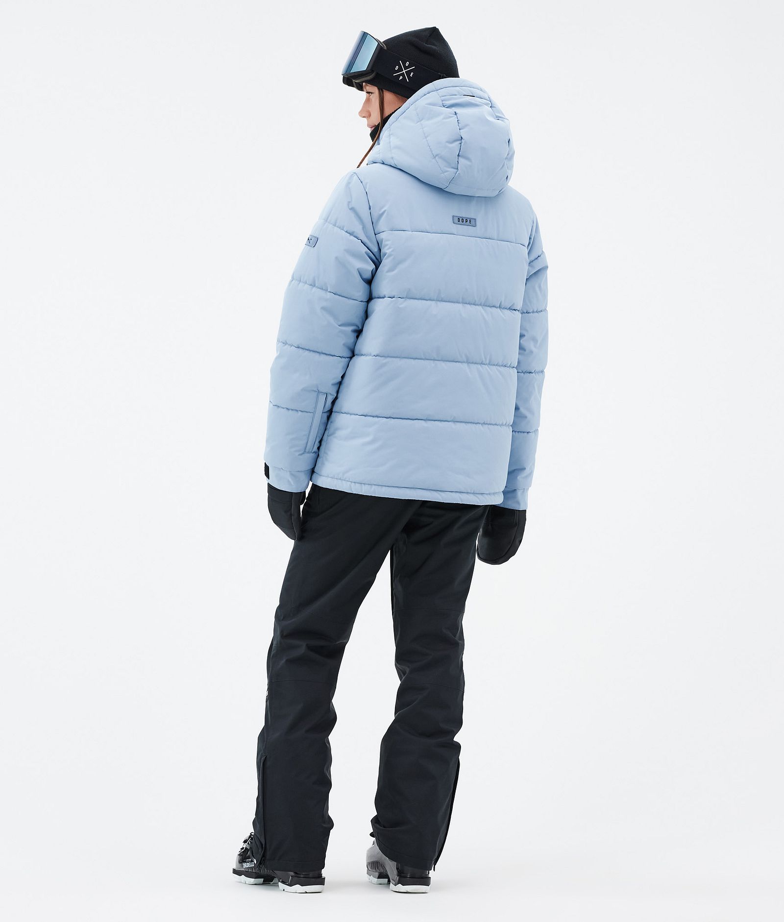 Dope Puffer W Ski Jacket Women Light Blue, Image 4 of 8