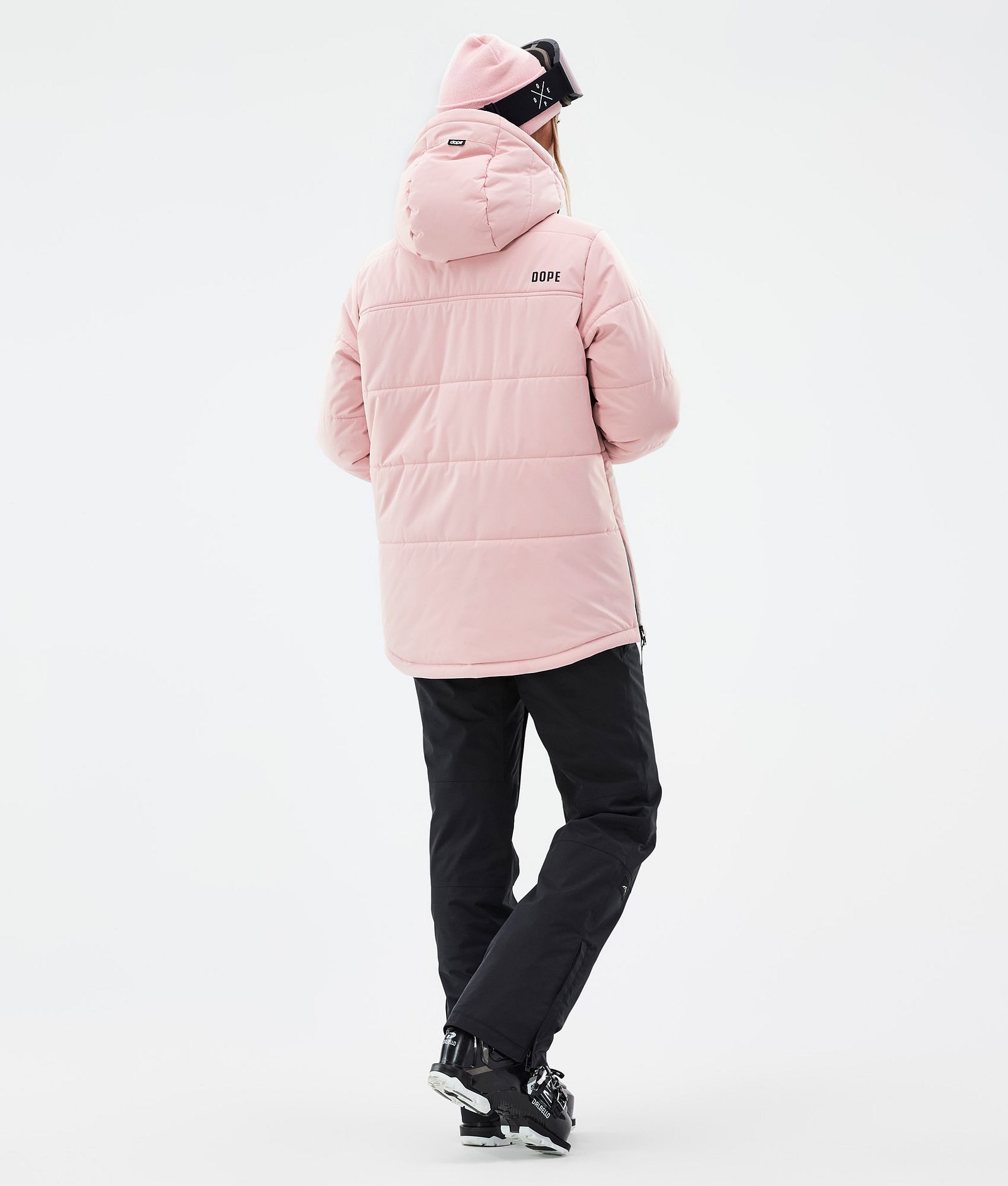 Dope Puffer W Ski Jacket Women Soft Pink Mono