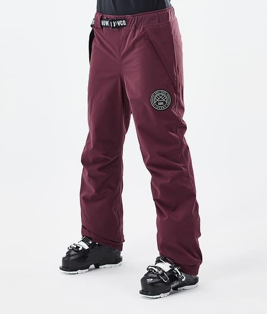 Dope Blizzard W 2024 Skihose Damen Burgundy