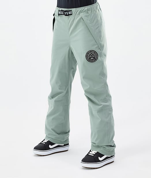 Dope Blizzard W 2024 Pantalones Snowboard Mujer Faded Green