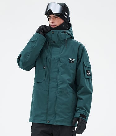 Dope Adept Ski Jacket Men Bottle Green