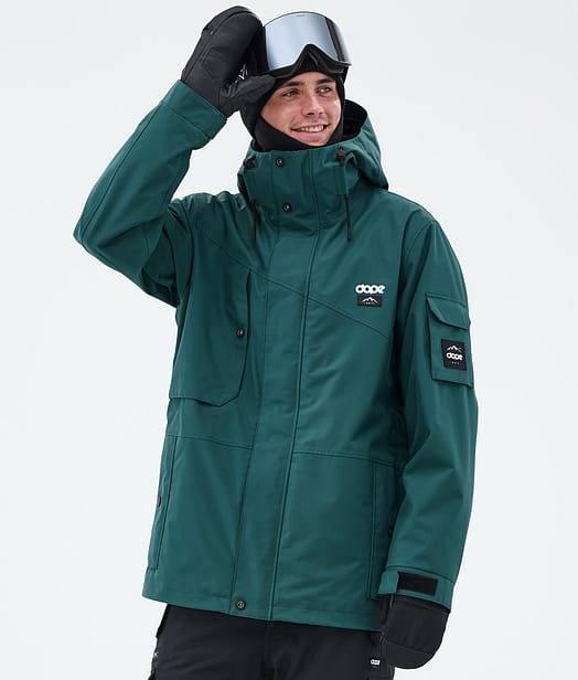 Dope Adept Kurtka Snowboardowa Mężczyźni Bottle Green
