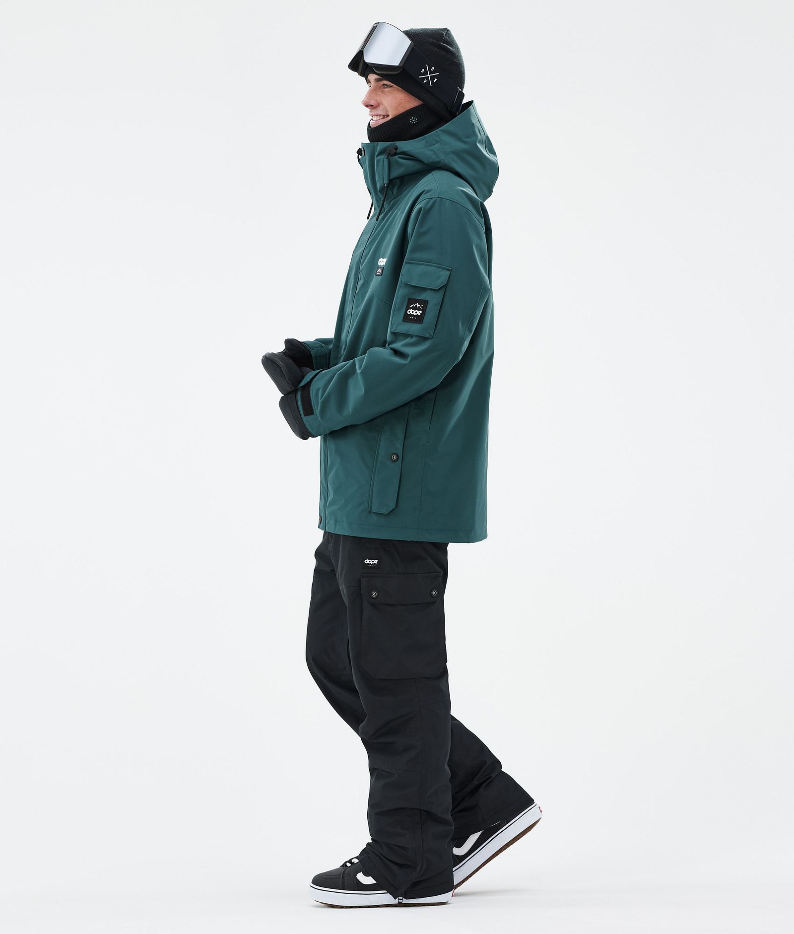 Dope Adept Snowboardjacke Herren Bottle Green, Bild 3 von 9