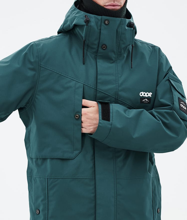 Dope Adept Snowboardjacke Herren Bottle Green, Bild 8 von 9