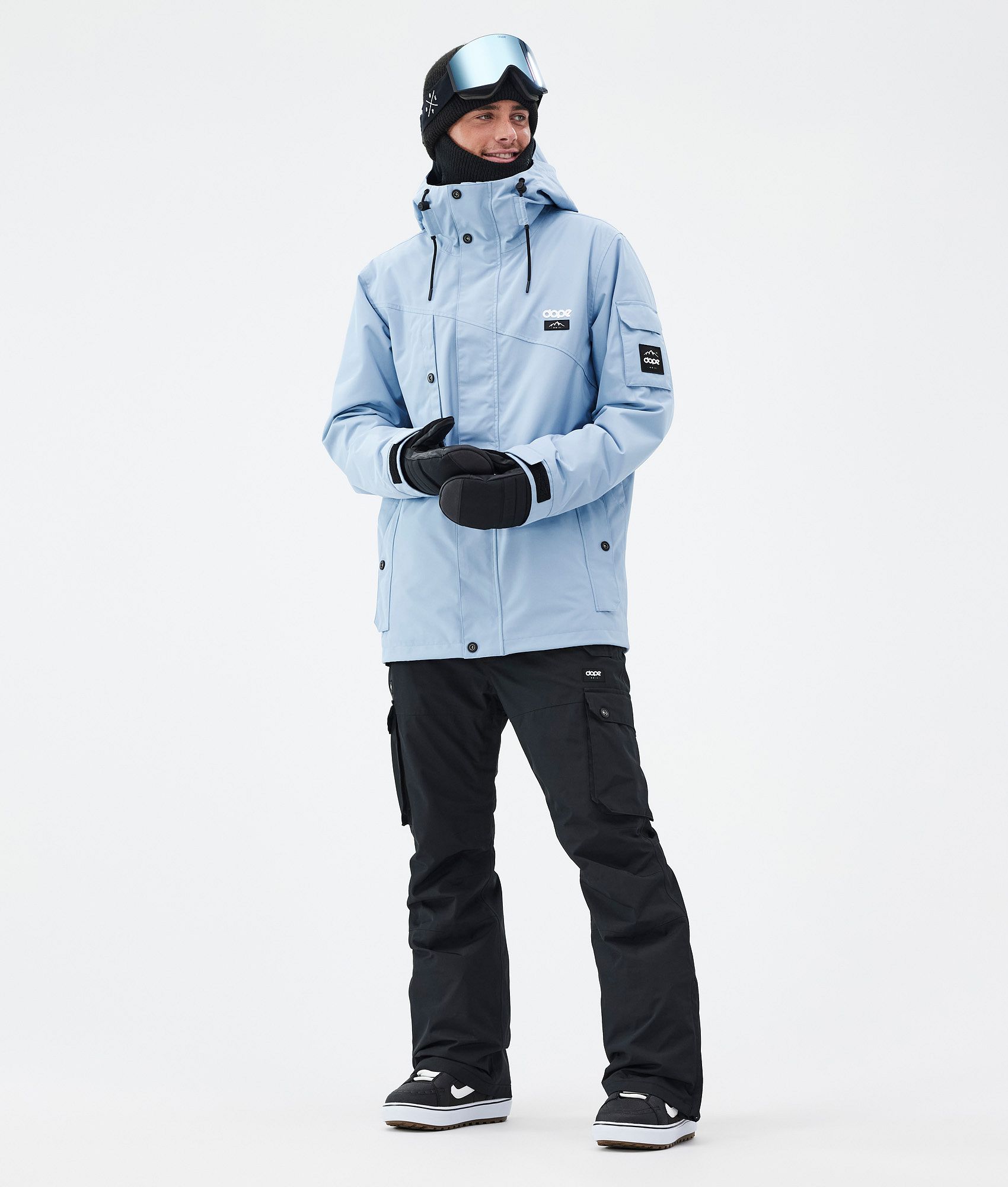 Baby blue sales snowboard jacket