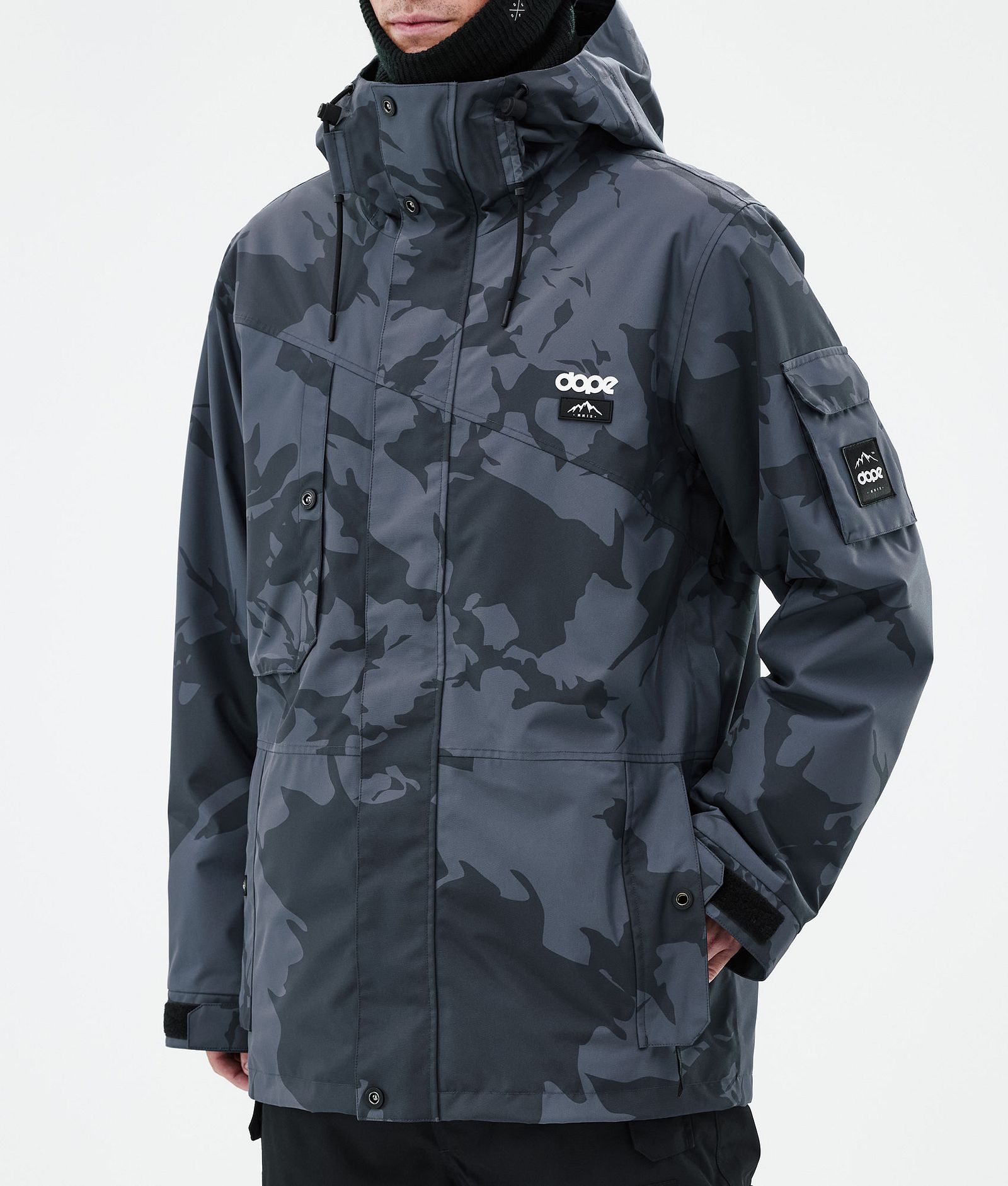 Dope Adept Snowboardjacke Herren Metal Blue Camo, Bild 7 von 9