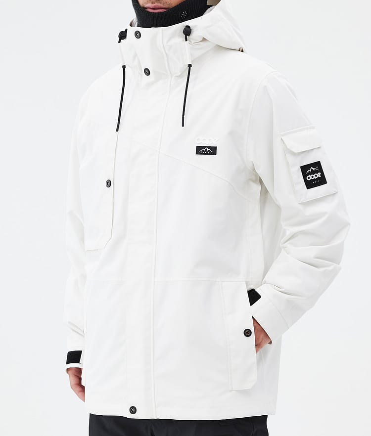 Dope Adept Snowboard Jacket Men Old White, Image 8 of 9