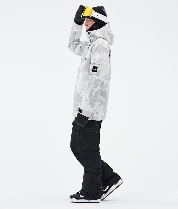 Dope Adept Snowboard Jacket Men Grey Camo, Image 3 of 9