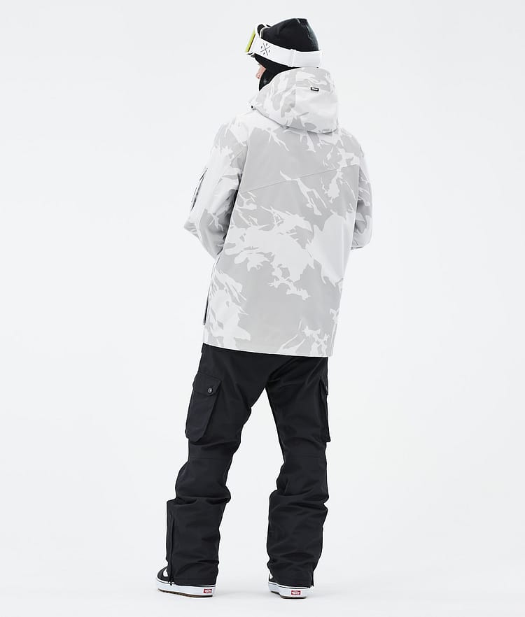 Dope Adept Snowboard Jacket Men Grey Camo, Image 4 of 9