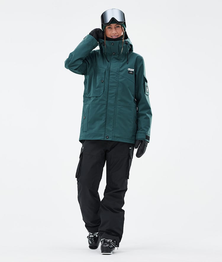 Dope Adept W Ski Jacket Women Bottle Green, Image 2 of 9