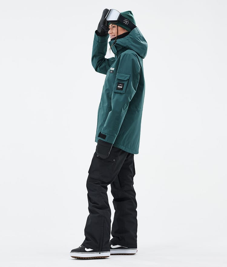 Dope Adept W Snowboardjacke Damen Bottle Green, Bild 3 von 9