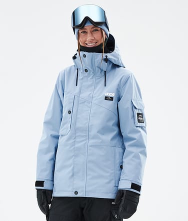 Dope Adept W Veste de Ski Femme Light Blue