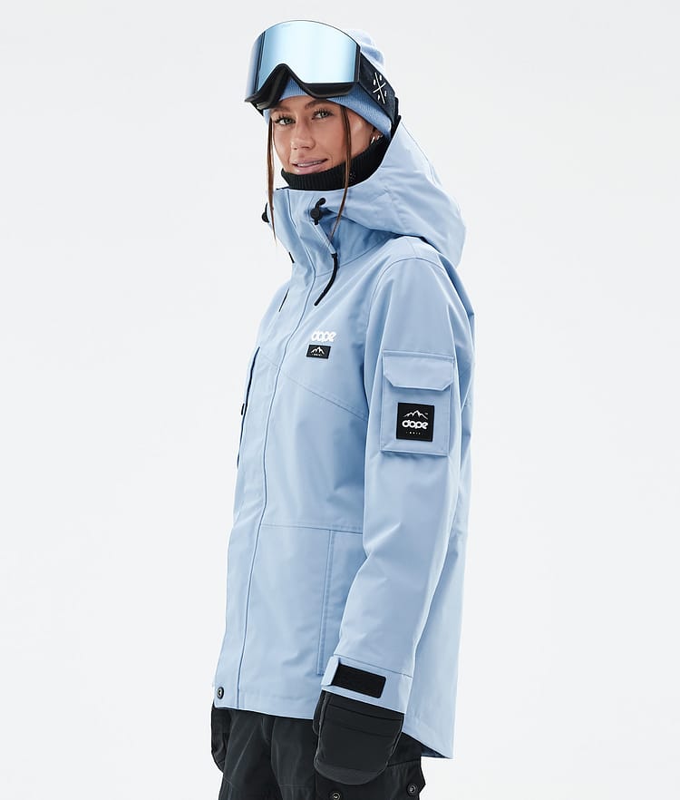 Dope Adept W Skijacke Damen Light Blue, Bild 5 von 9