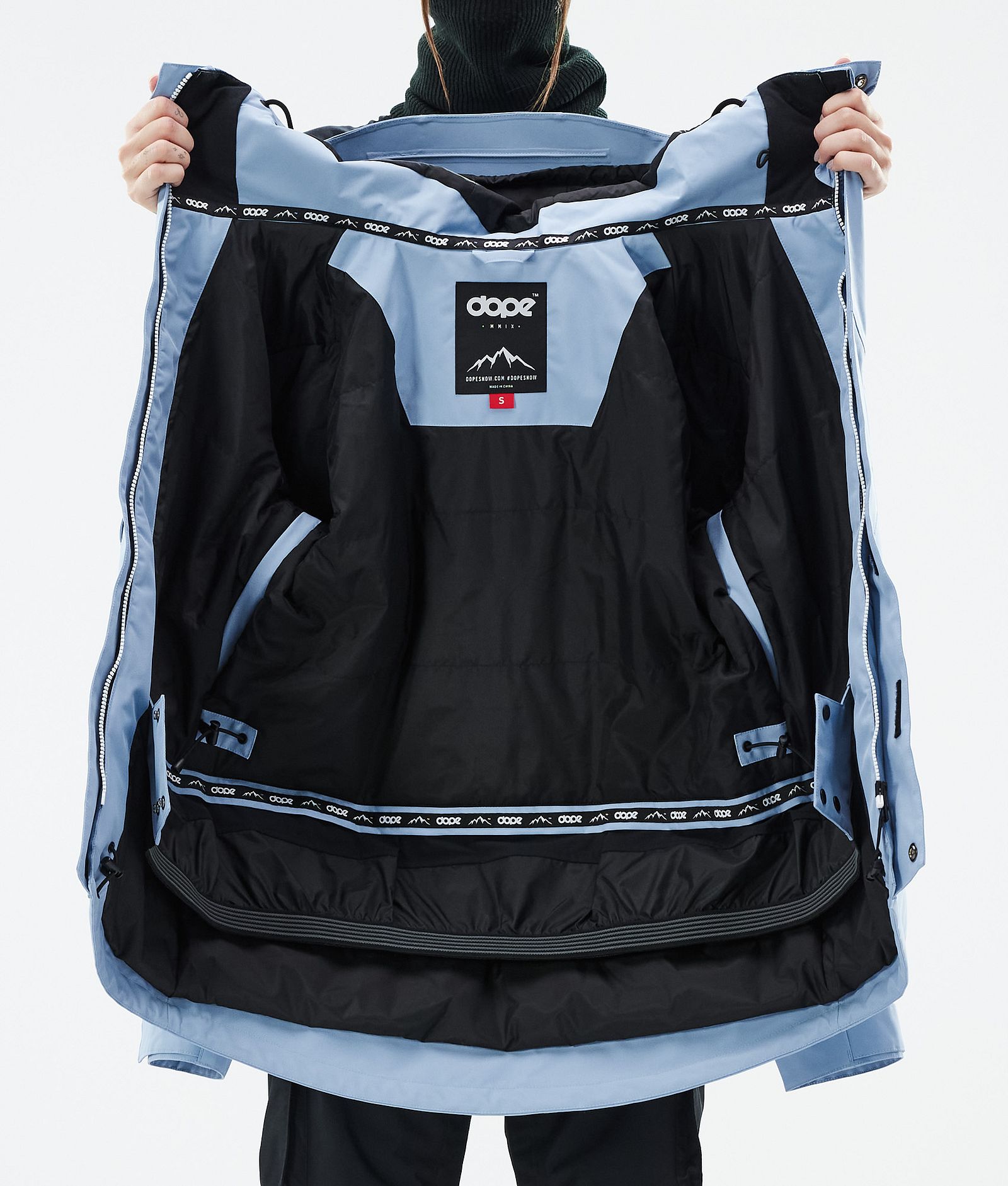 Dope Adept W Skijacke Damen Light Blue, Bild 9 von 9