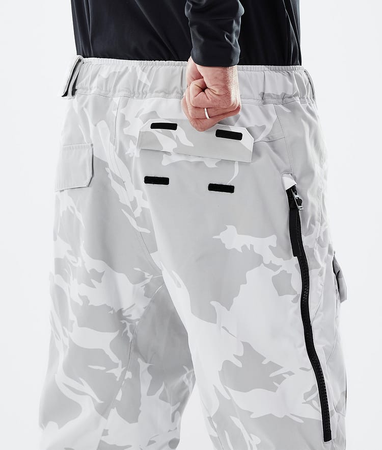 Dope Iconic W Pantalones Esquí Mujer Grey Camo - Gris