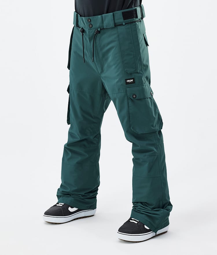 Dope Blizzard Track Pantalones Snowboard Hombre Greenish/Light