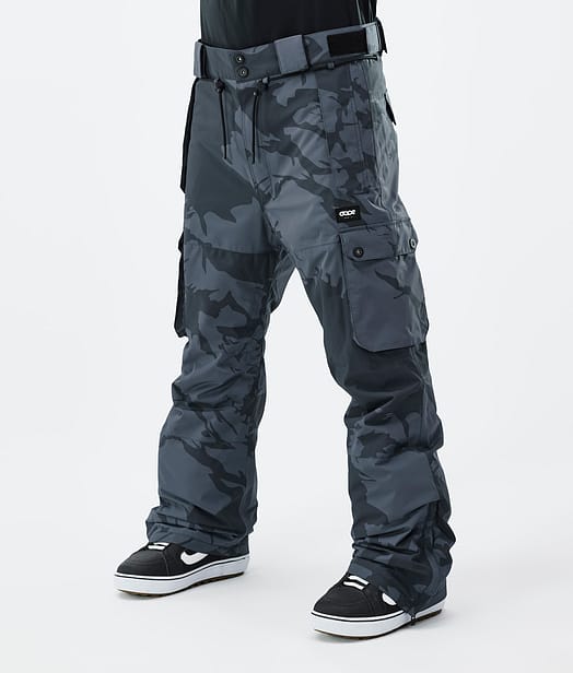 Dope Iconic Snowboard Broek Heren Metal Blue Camo