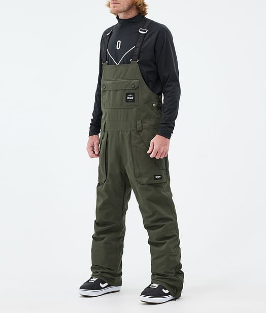 Dope Notorious B.I.B Spodnie Snowboardowe Mężczyźni Olive Green