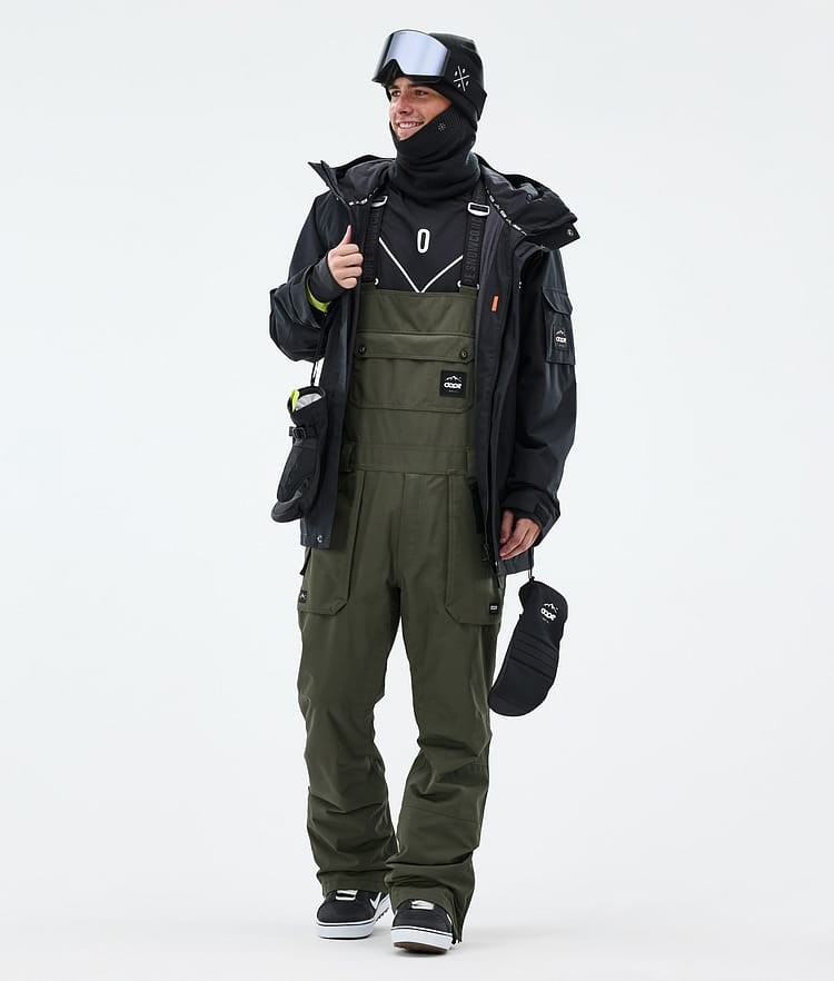 Dope Notorious B.I.B Pantalones Snowboard Hombre Olive Green, Imagen 2 de 7