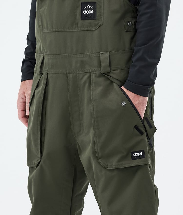 Dope Notorious B.I.B Pantalones Snowboard Hombre Olive Green, Imagen 5 de 7
