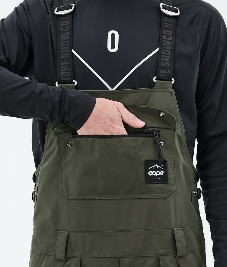 Dope Notorious B.I.B Pantalones Snowboard Hombre Olive Green, Imagen 6 de 7