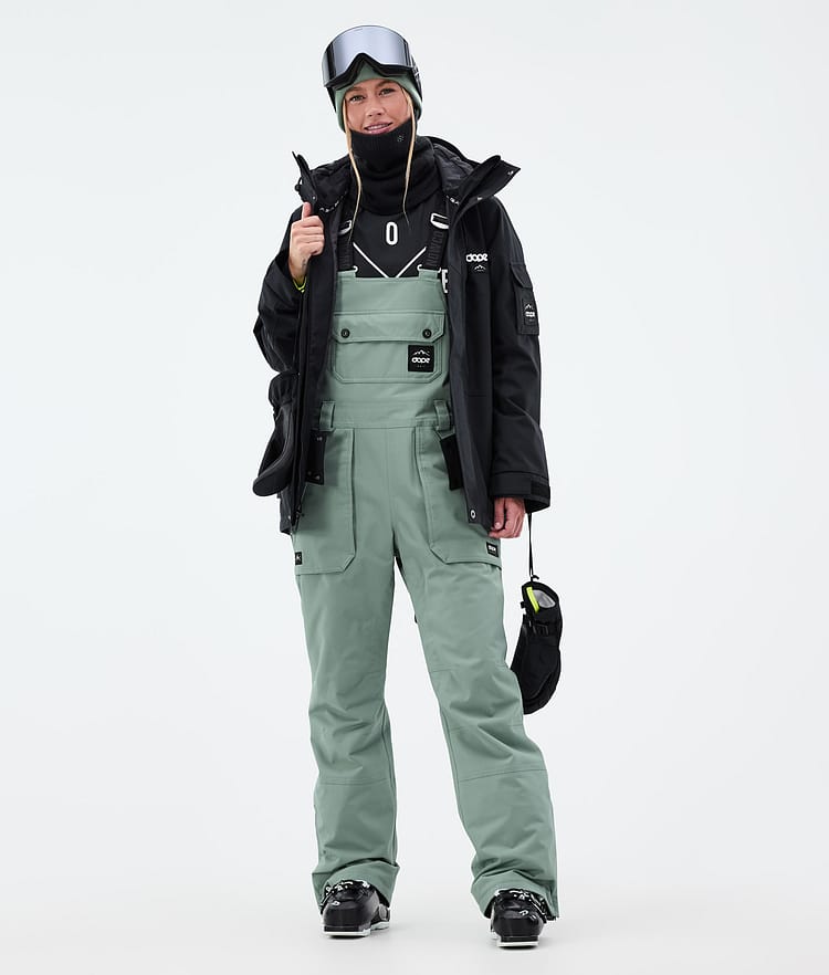 Dope Notorious B.I.B W Pantalon de Ski Femme Faded Green, Image 2 sur 7