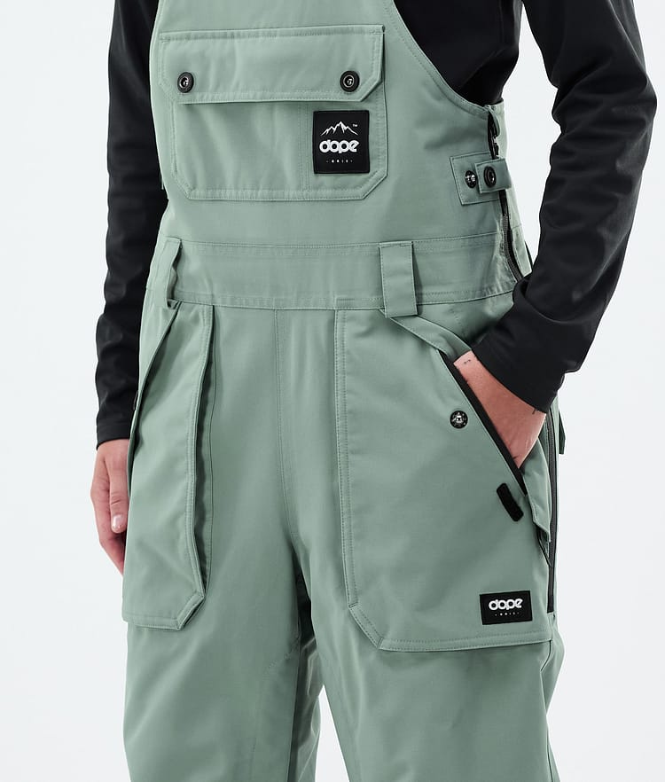 Dope Notorious B.I.B W Pantalon de Ski Femme Faded Green, Image 5 sur 7