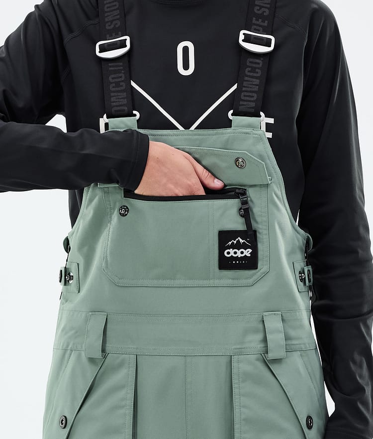 Dope Notorious B.I.B W Pantalon de Ski Femme Faded Green, Image 6 sur 7