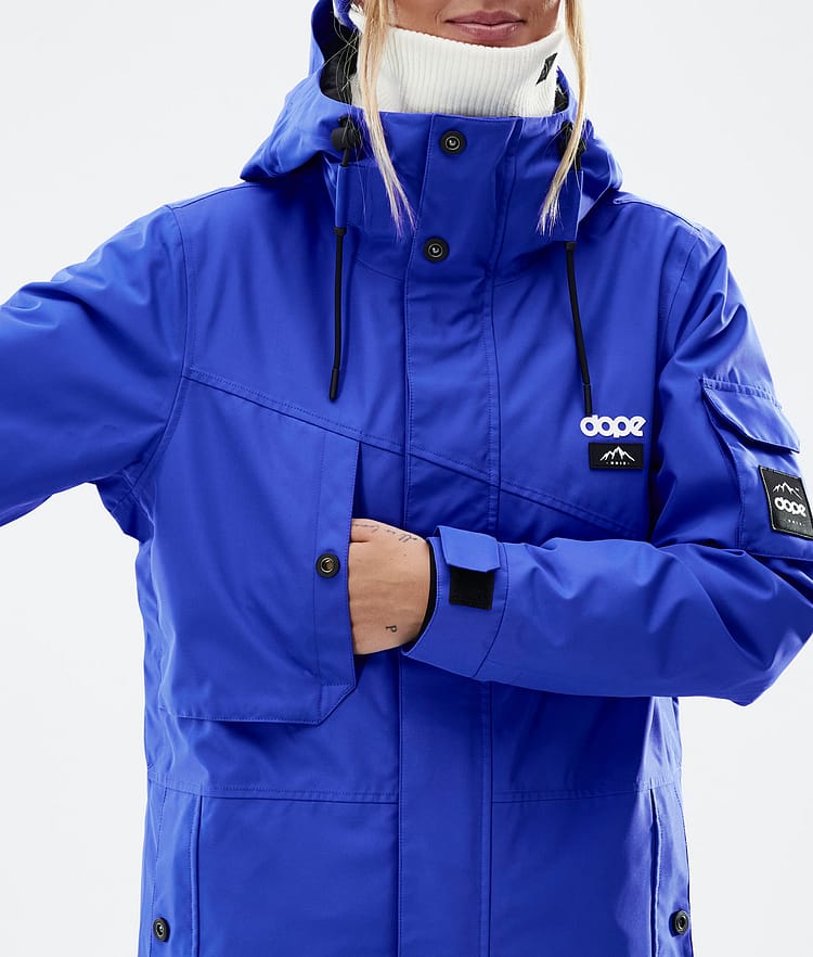 Dope Adept W Snowboard Jacket Women Cobalt Blue, Image 9 of 9