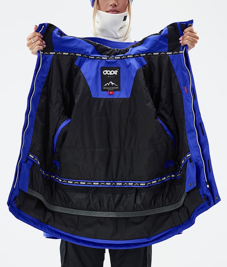 Dope Adept W Snowboard Jacket Women Cobalt Blue, Image 10 of 9