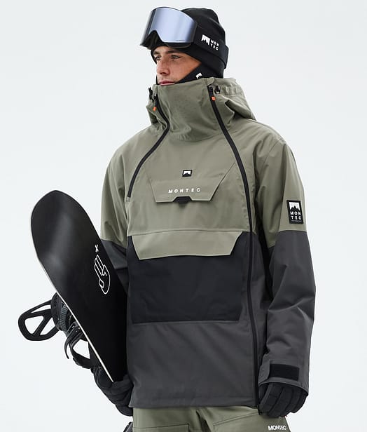 Montec Doom Chaqueta Snowboard Hombre Greenish/Black/Phantom