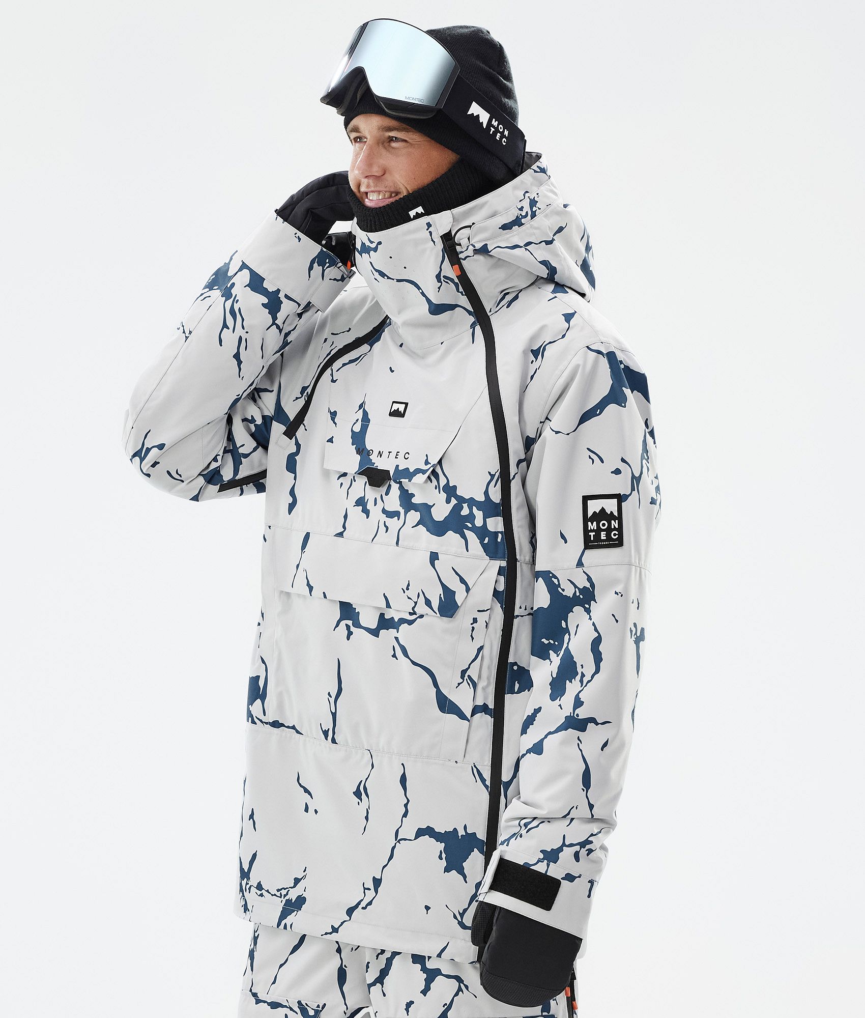 Half zip ski outlet jacket