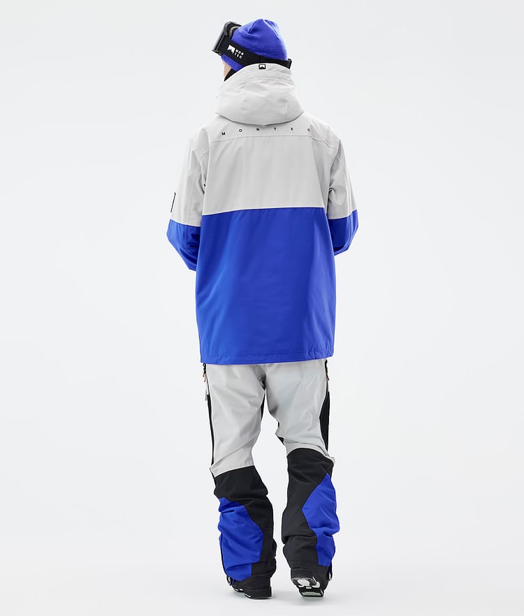 Montec Doom Ski jas Heren Light Grey/Black/Cobalt Blue, Afbeelding 5 van 11