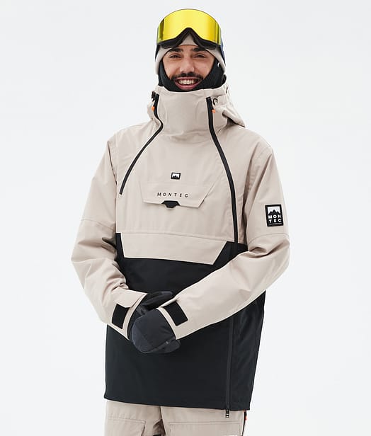 Montec Doom Kurtka Snowboardowa Mężczyźni Sand/Black