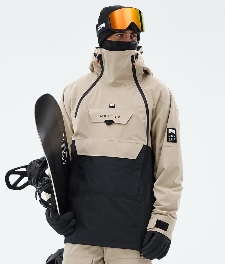 Montec Doom Veste Snowboard Homme Sand/Black, Image 1 sur 11