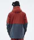 Montec Dune Ski Jacket Men Rust/Black/Metal Blue, Image 7 of 9