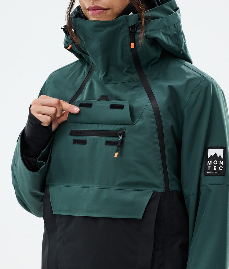 Montec Doom W Giacca Snowboard Donna Dark Atlantic/Black, Immagine 10 di 11