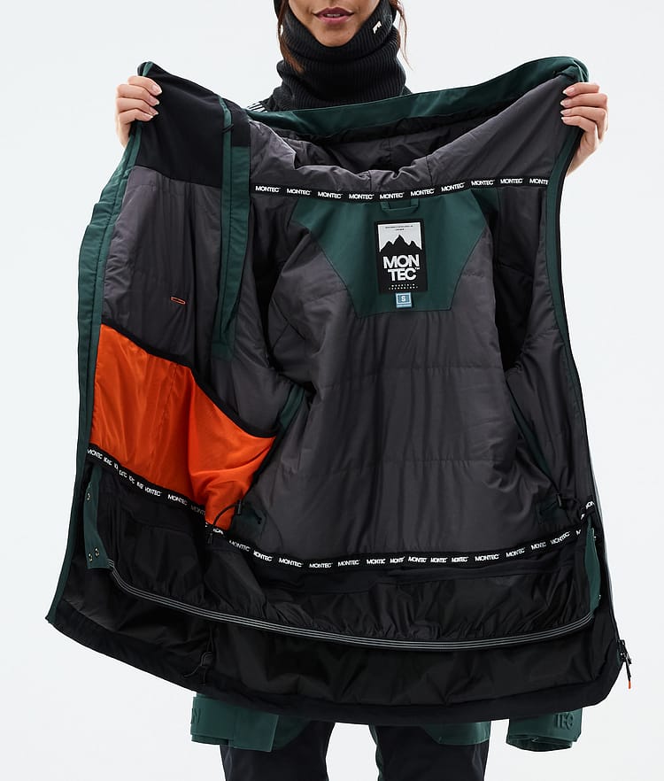 Montec Doom W Giacca Snowboard Donna Dark Atlantic/Black, Immagine 11 di 11