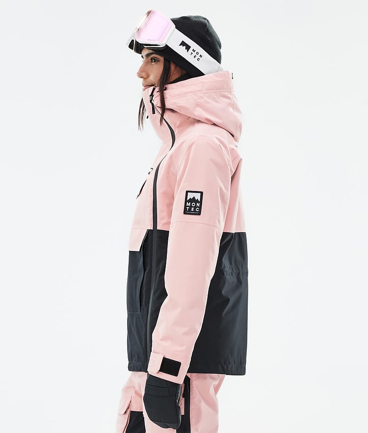 Montec Doom W Veste de Ski Femme Soft Pink/Black, Image 6 sur 11