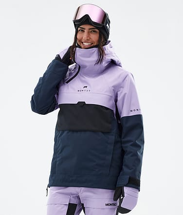 Montec Dune W Giacca Snowboard Faded Violet/Black/Dark Blue