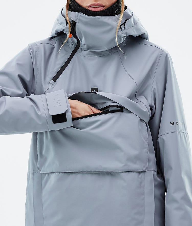 Montec Dune W Snowboard Jacket Women Soft Blue, Image 9 of 9