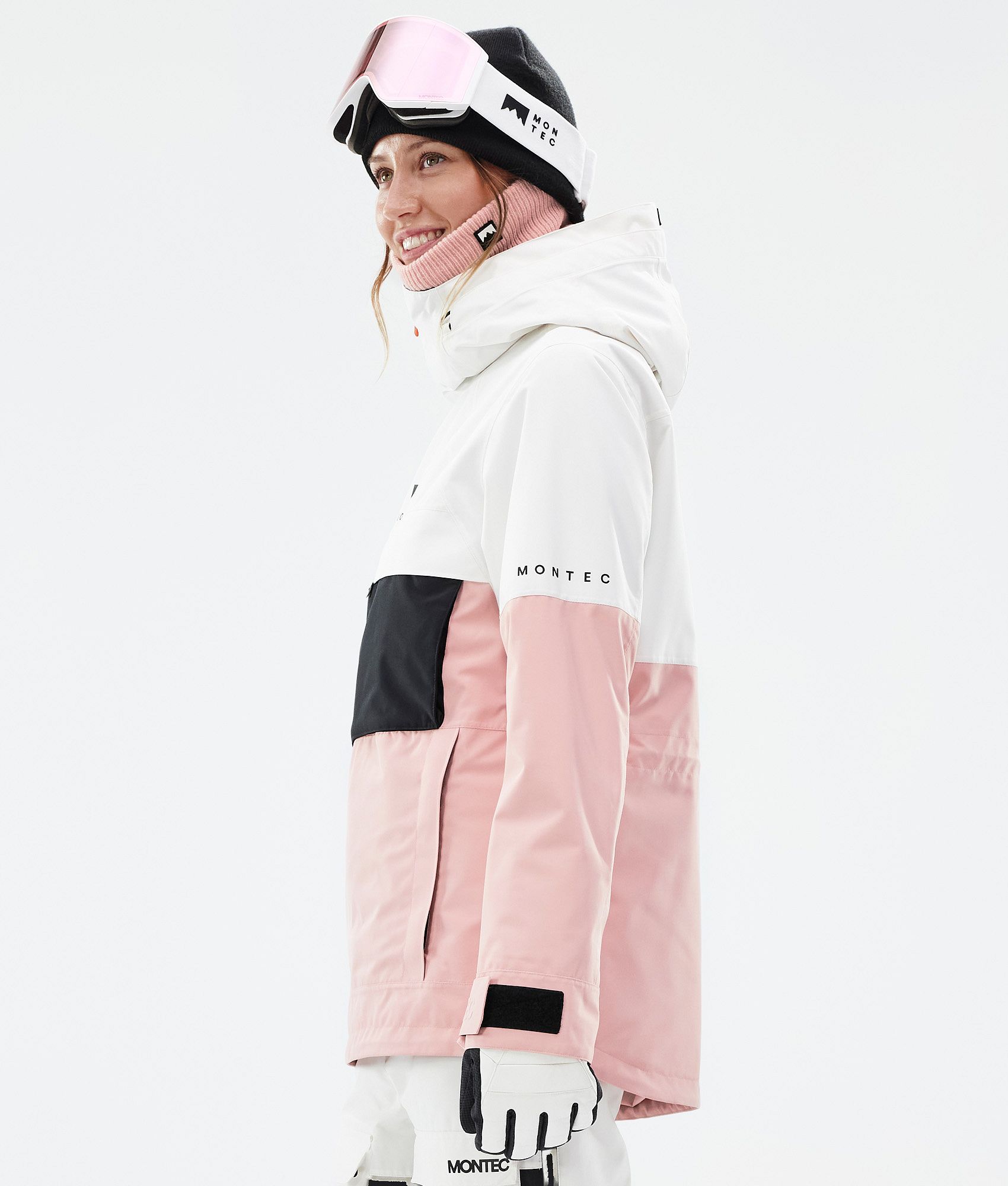 Black and 2024 white pink jacket