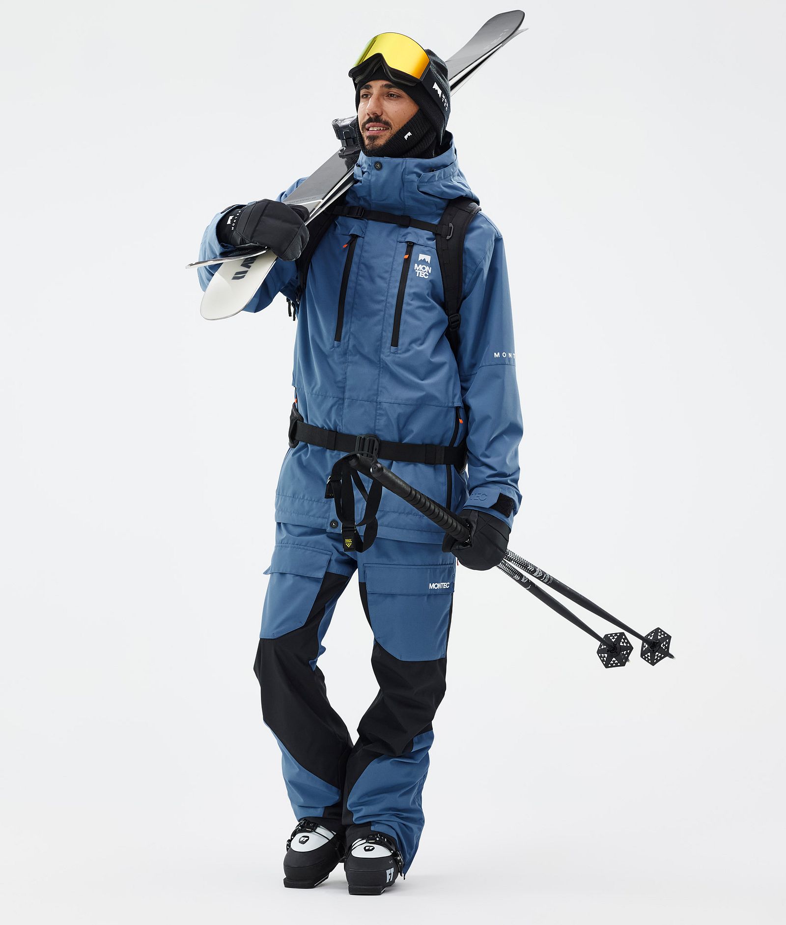 Montec Fawk Ski Jacket Men Blue Steel, Image 3 of 10