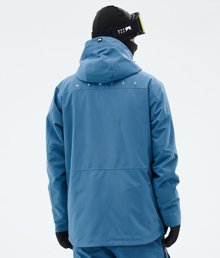 Montec Fawk Kurtka Snowboardowa Mężczyźni Blue Steel, Zdjęcie 8 z 11